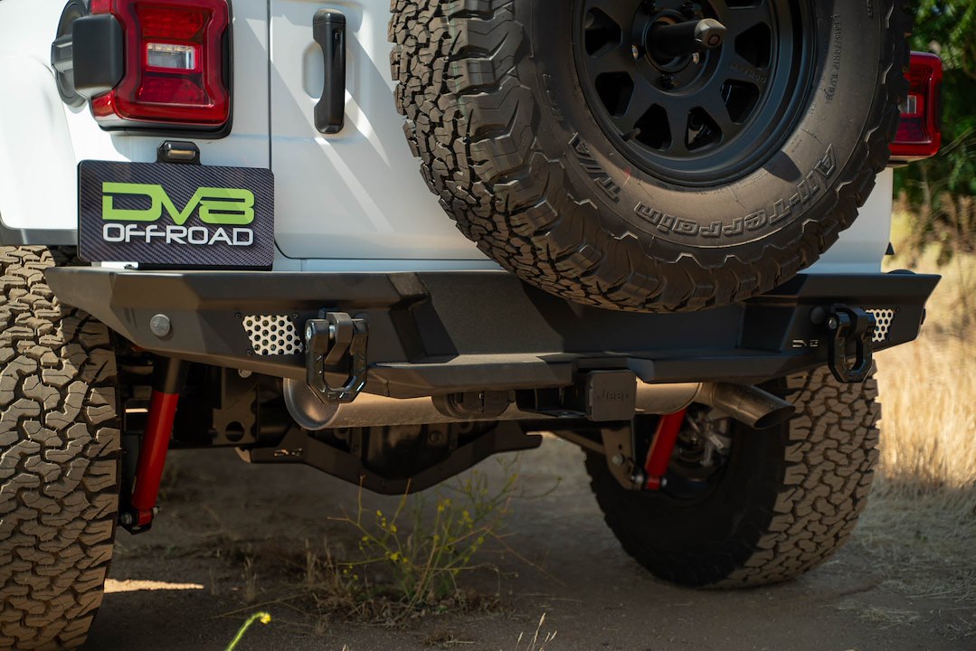 DV8 Offroad RBJL-13 MTO Wrangler JL Rear Bumper