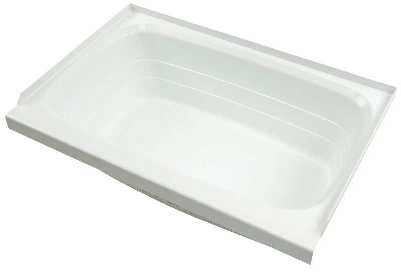 Lippert Better Bath 209648 24" x 36" RV Bathtub – Center Drain
