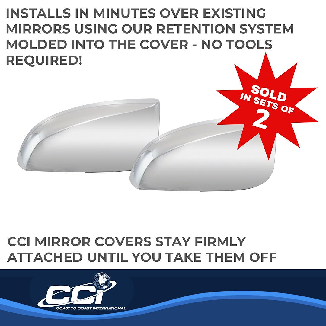 Coast To Coast MC67530R Tacoma Chrome Signal-Mirror Tops - image 3