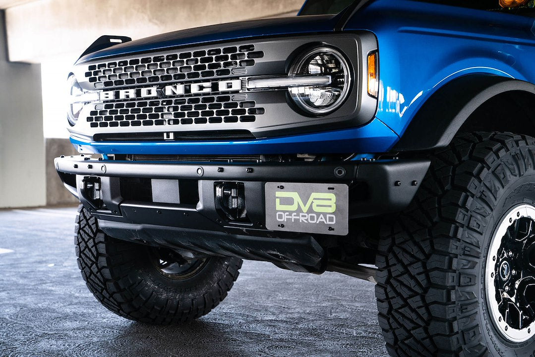 DV8 Offroad LPBR-02 License-Plate Relocation Bracket