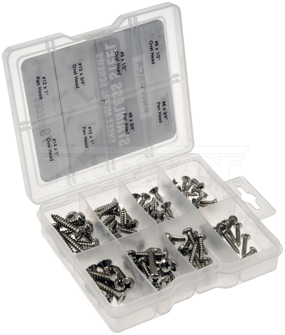 Dorman 799-510d Oval-Head Sheet Metal Screws, 79 Pieces - image 1