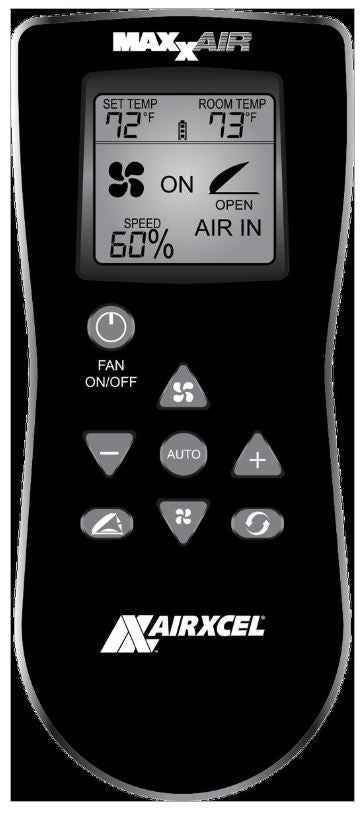 MaxxAir 00A01150K MaxxFan Wireless Roof-Vent Remote Control