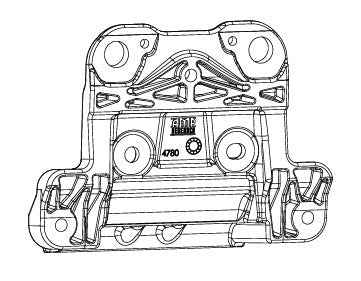 AMP Research 16-04780-90 PowerStep Running-Board Component