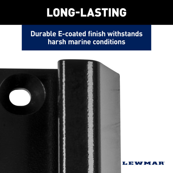 Lewmar 2023043513 Black Dovetail Anchor Mount Kit