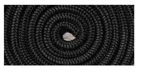 Titan Marine Products 10626079 Black 20-Foot Dock Line