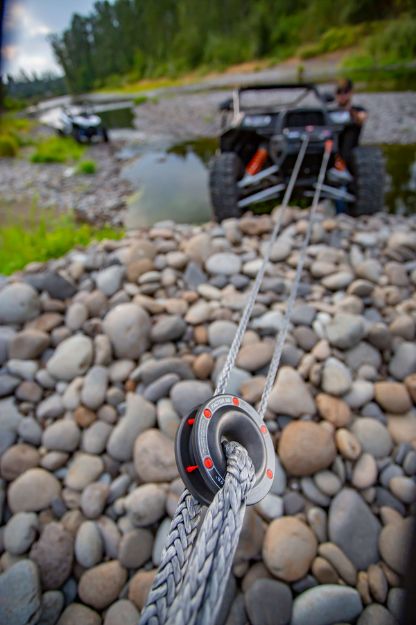 Factor 55 00265 XTV Pulley and Soft Shackle Combo