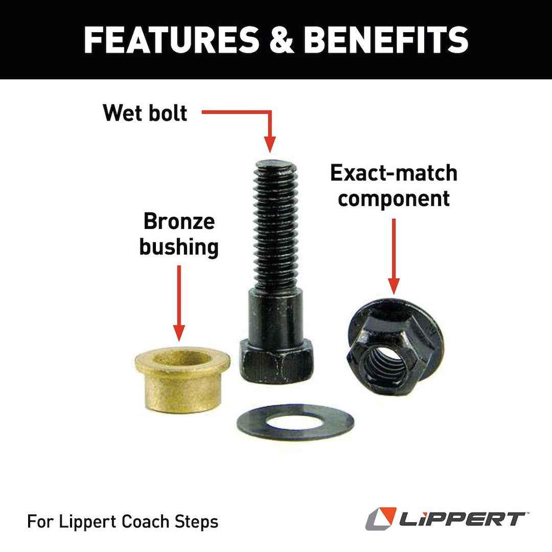 Lippert 216567 Electric Entry-Step Bushing Repair Kit