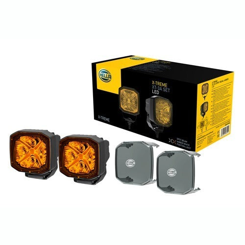 Hella 358233941 X-Treme XT-3A 60W Amber LED Spotlight