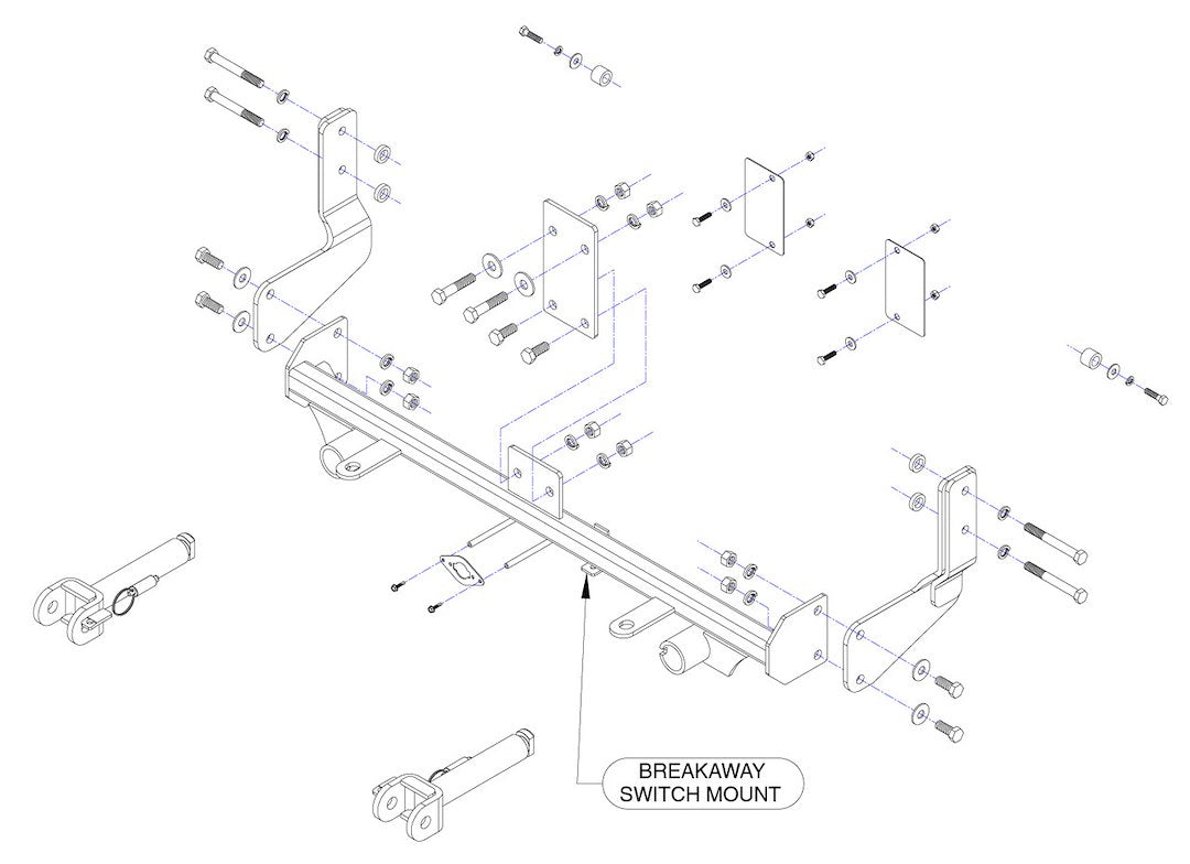Roadmaster 521885-5 EZ5 Steel Vehicle Baseplate