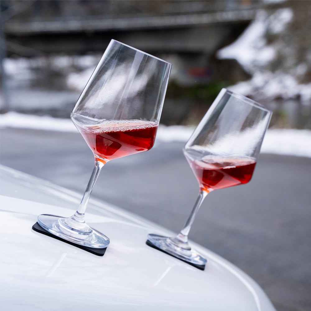 Silwy Magnetic KO-WI-CL-2 Wine Glass Set - 18.6 oz