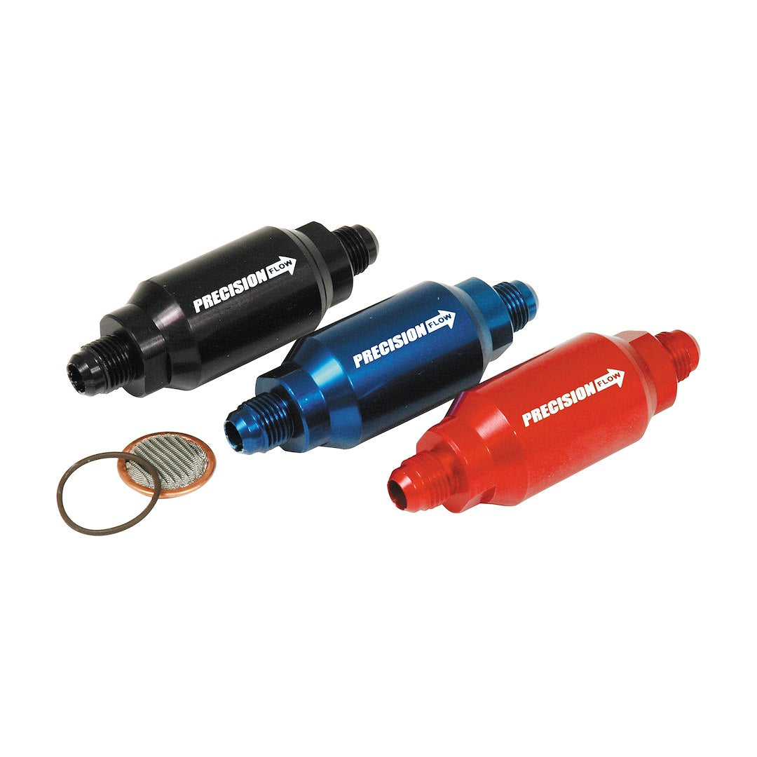 SpeedFX 5779080BL Blue -8AN FX Inline Fuel Filter