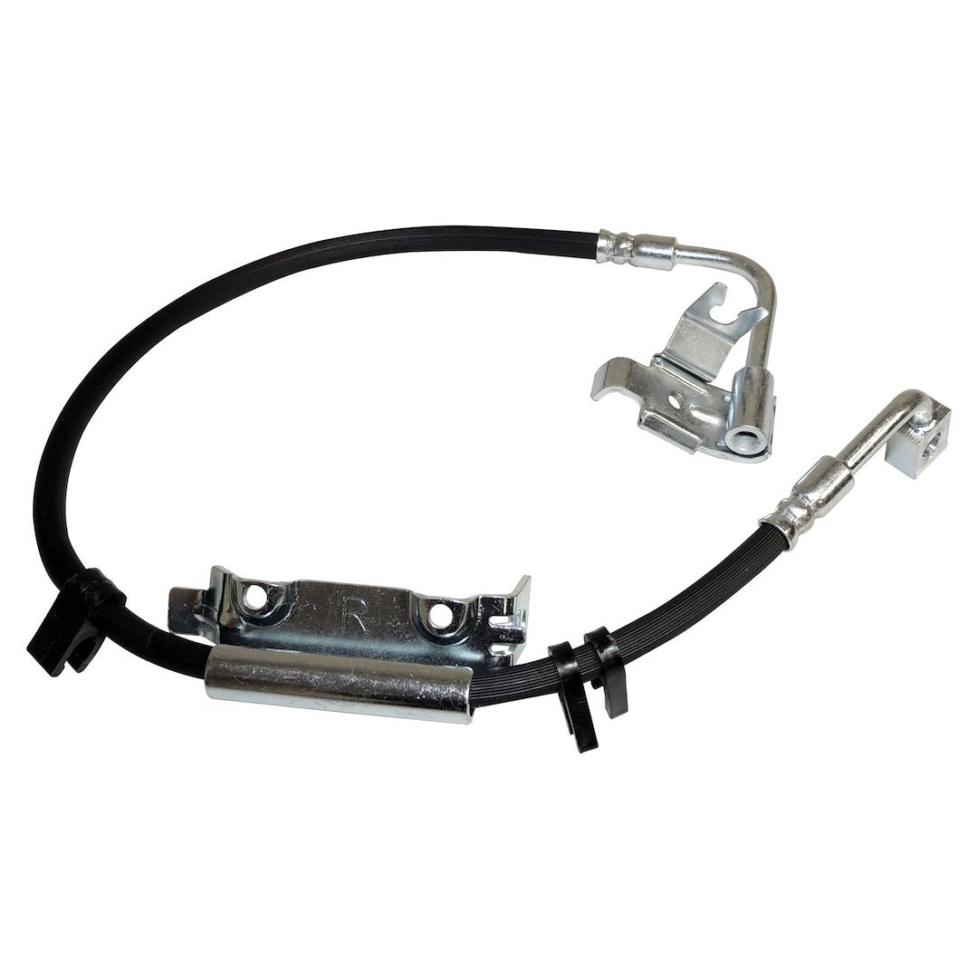 Crown Automotive 68171943AD Rubber Brake Hose with Steel Fitting - image 1