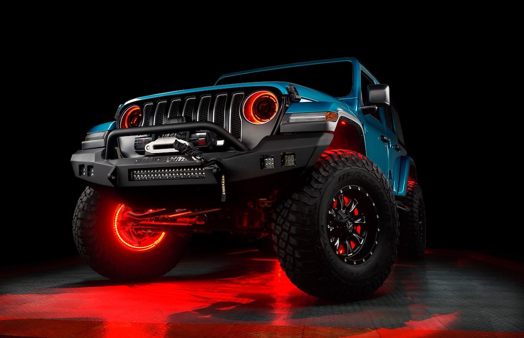 Oracle Lighting 4215-339 RGB+White LED Wheel Ring