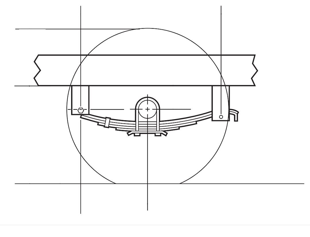 Dexter Axle A/P-316-00 Trailer Axle Leaf Spring