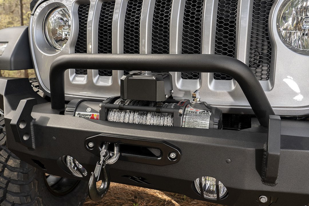 Rugged Ridge 11540.31 Full-Width Steel Front Bumper for JL
