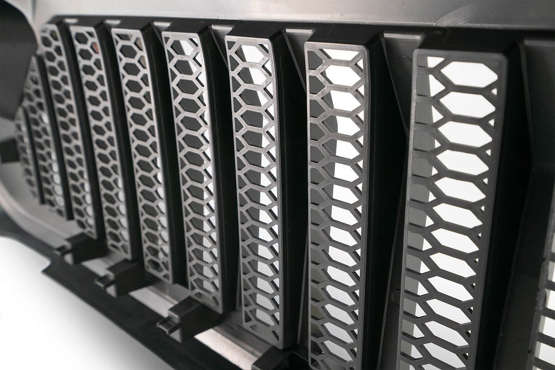 DV8 Offroad GRJL-01 Angry-Style Jeep JL Grille