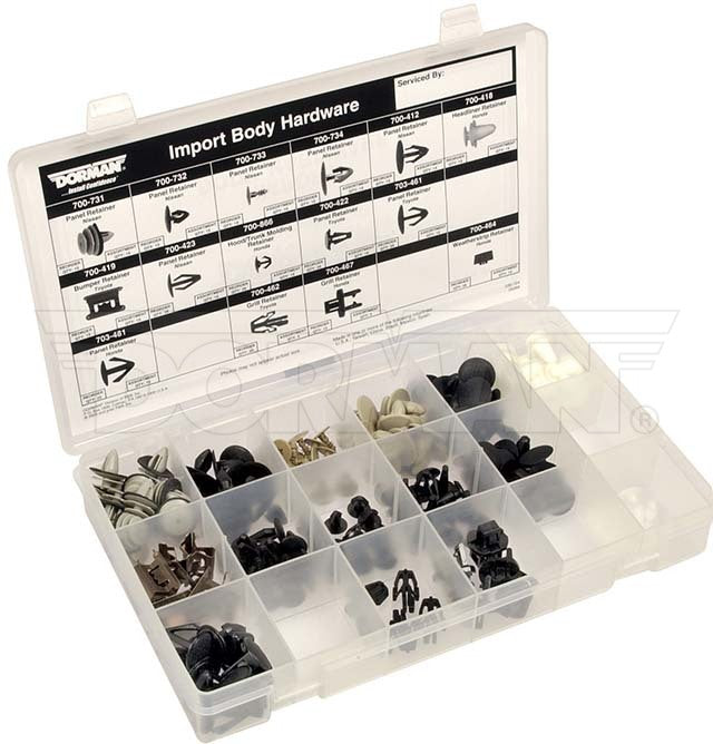 Dorman (TECHoice) 030724 Import Body Retainer Assortment - image 1
