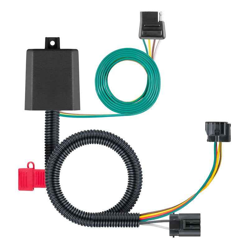 CURT 56332 4-Way Flat Trailer Wiring T-Connector for Hyundai & Kia Vehicles