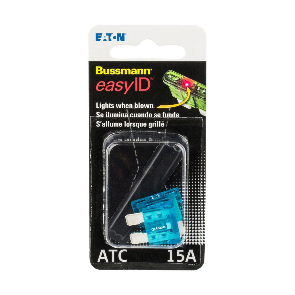 Bussman Easyid Atc Fuse (Bpatc15id) – Type: Blue Blade
