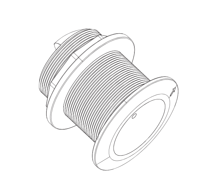 Si-Tex Bt87m1kw-18 Medium-Frequency 1kW CHIRP Transducer