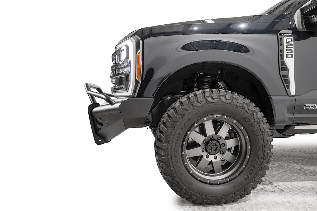 Fab Fours FS23-Q5962-1 Black Steel Elite Front Bumper