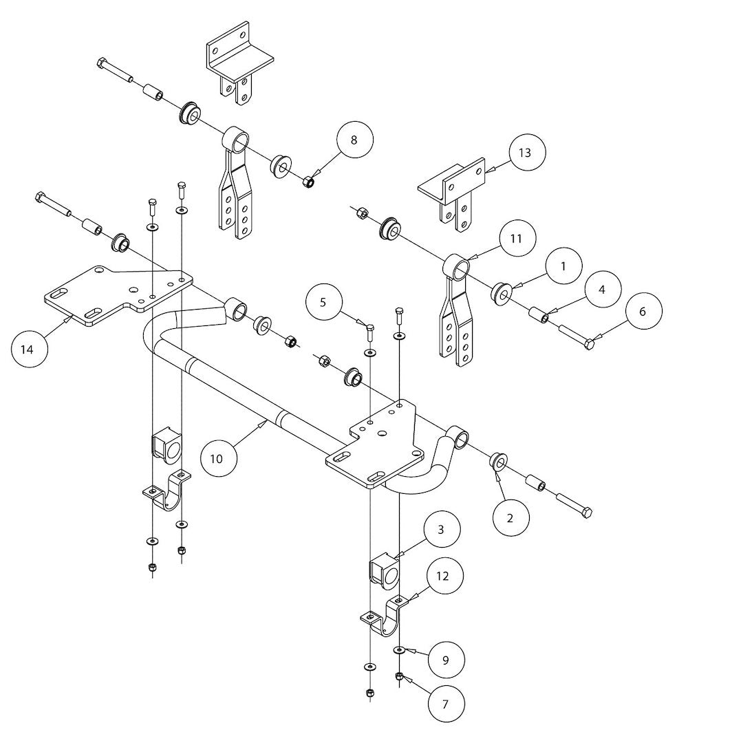 Roadmaster 1139-149 Stabilizer Bar - image 2