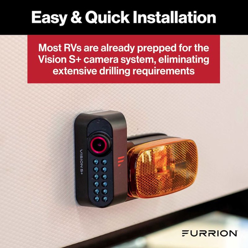 Sistema de cámara para casa rodante Furrion 2021124369 Vision S+ de 7 pulgadas