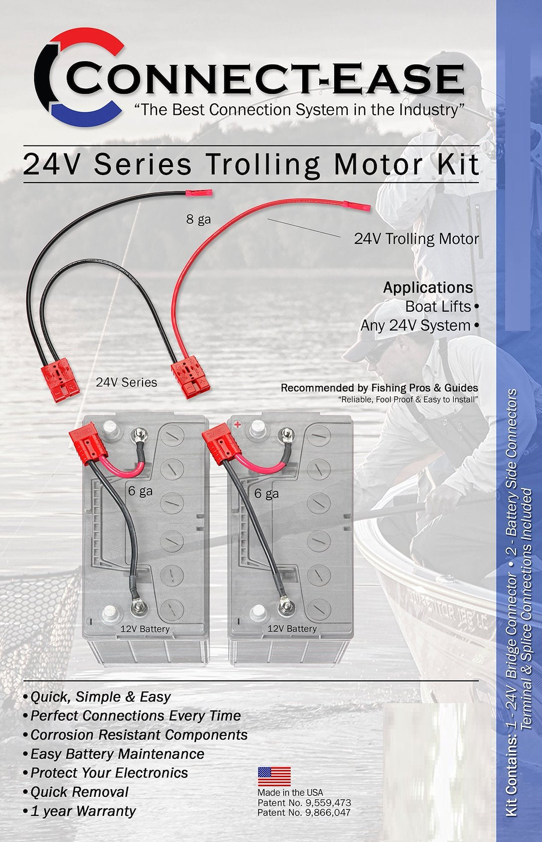 Connect-Ease RCE24VBK 50-Amp 24V Series Motor Harness - image 3