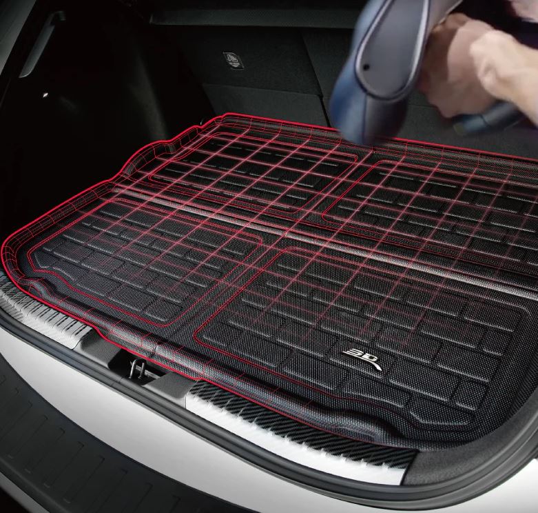 3D Mats KAGU Thermoplastic Rubber (TPR) Non-Skid Cargo Area Liner M1DG0351309 - image 2