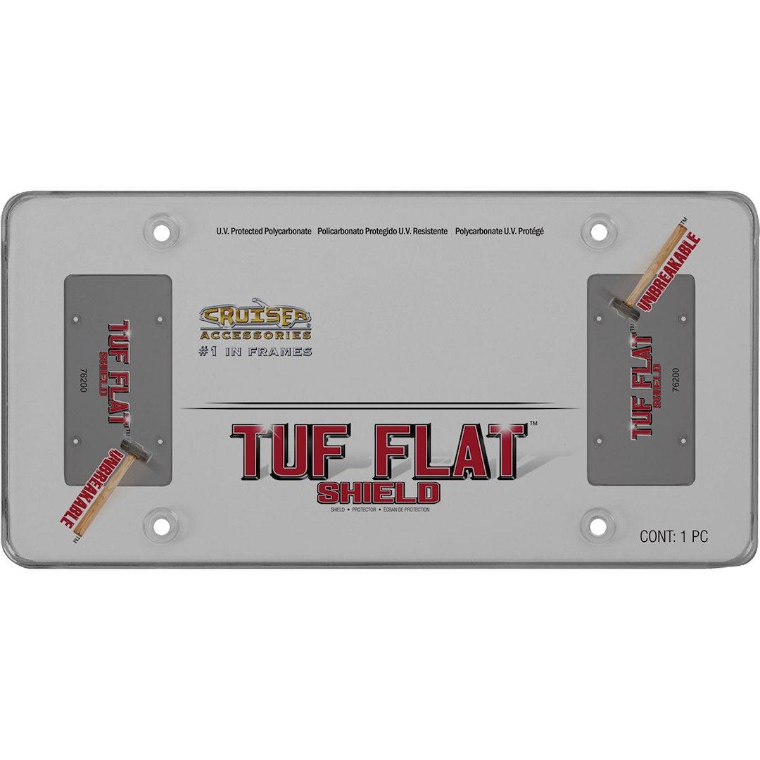 Cruiser License Plate Cover 76200 – Material: Polycarbonate