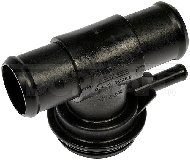 Dorman 9022133 Black Plastic Engine Coolant Filler Neck - image 1