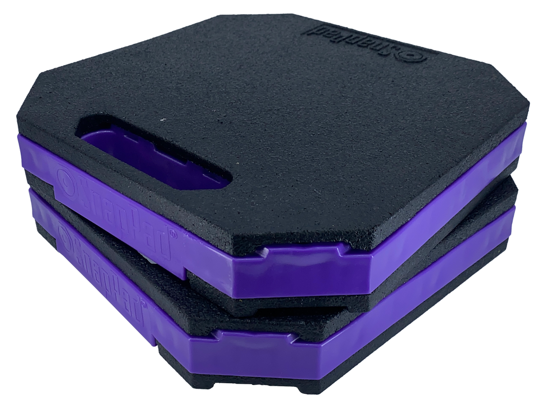 SnapPad STK2-PURPLE 12 x 12 in Stabilizer Pads - Purple