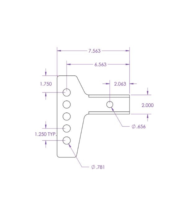 Gen-Y Hitch Gh-0352 Weight Distribution Hitch Shank - image 4