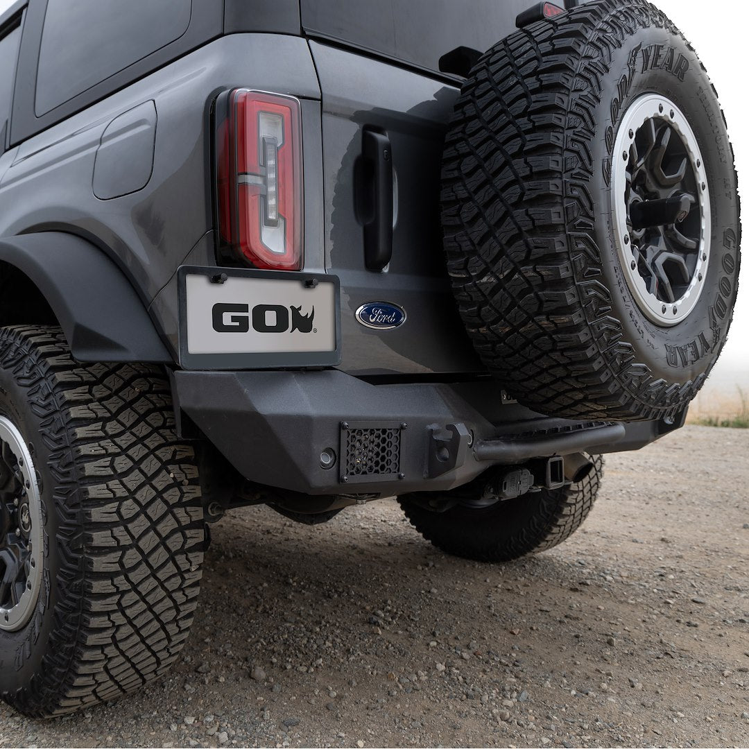 Go Rhino 371400T Rockline One-Piece Steel Bumper for Bronco