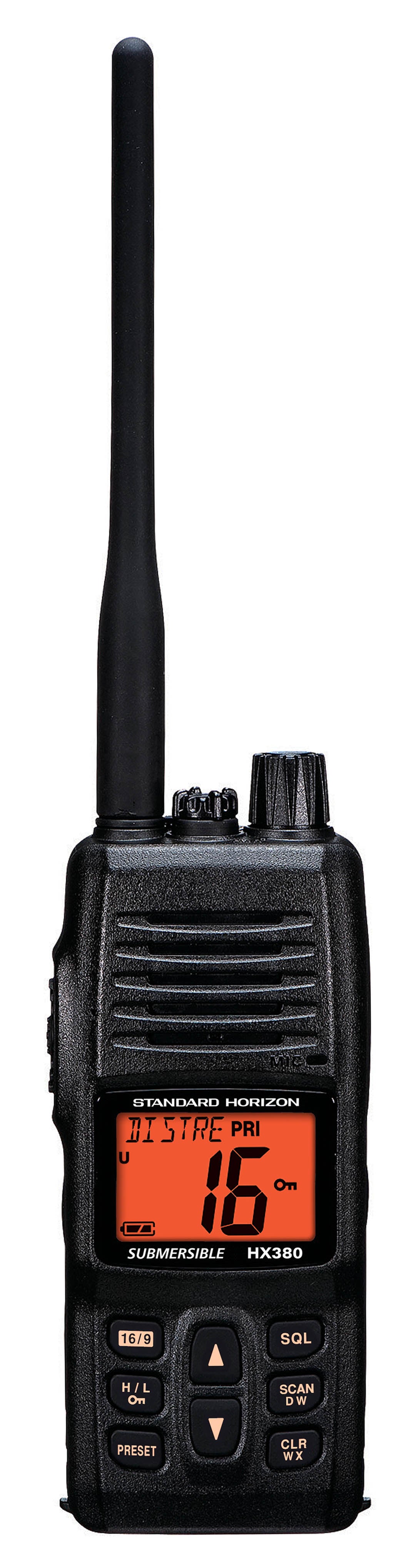 Standard Horizon HX380 5-Watt Handheld VHF Radio