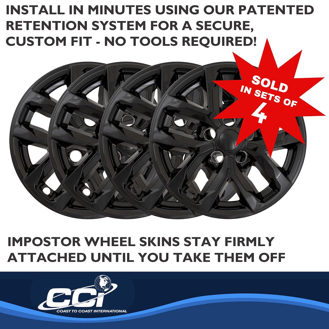 Coast To Coast IMP508BLK Jeep Black 17-Inch Wheel Skins - image 5