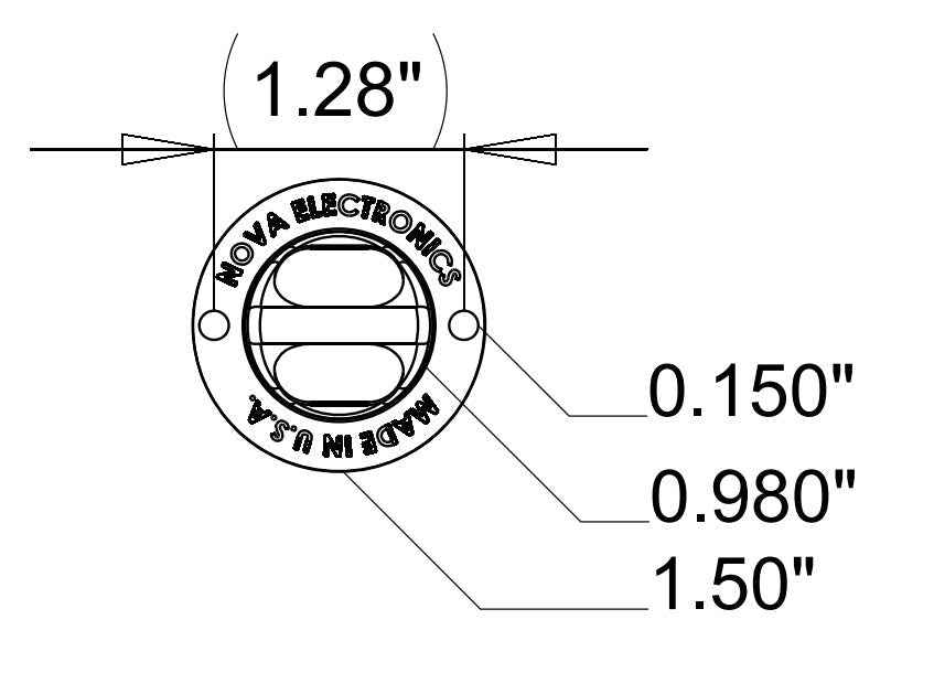 ECCO 9021AA Hide-A-LED Directional Warning Light