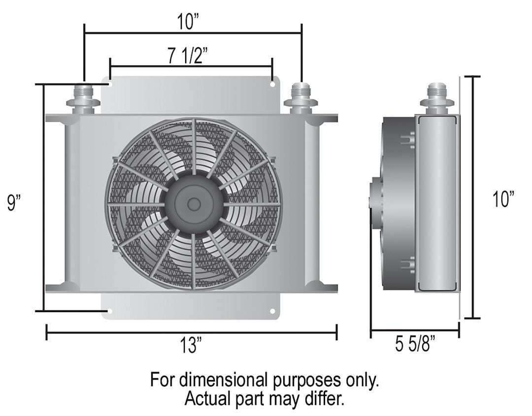 Derale 15860 Hyper-Cool Oil and Transmission Fluid Cooler - image 2