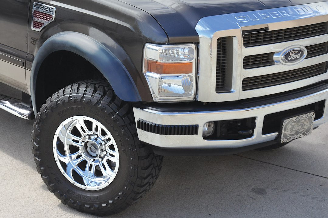 Pacer Performance 25-500 Black Bumper Guards, Pair