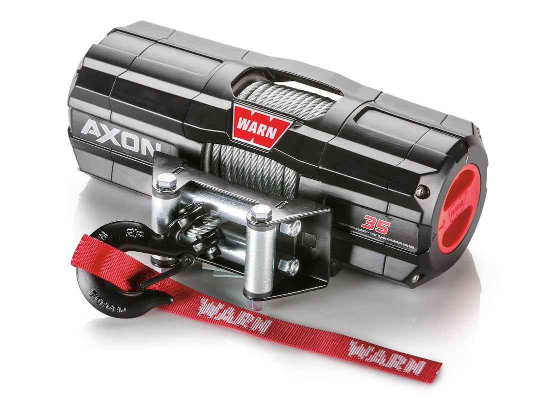Warn 101135 12V Winch - 3500 lb, Steel Line