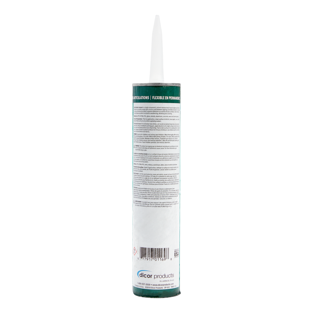 Dicor Corp. 10.1 Ounce Gray Paste Caulk Sealant (451BSG1)