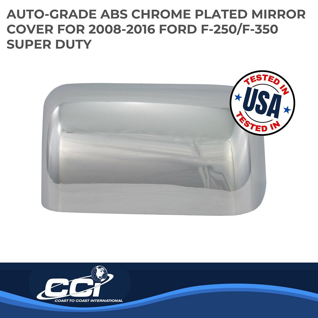 Coast To Coast MC67409A F-150 Chrome Tow Mirror Top Covers - image 2