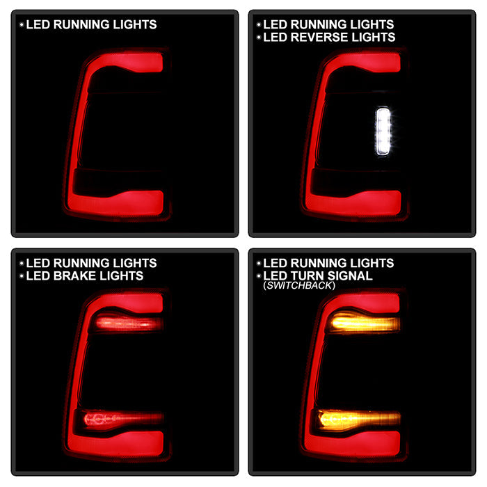 Xtune 9953804 Weather-Resistant Tail Light Assembly