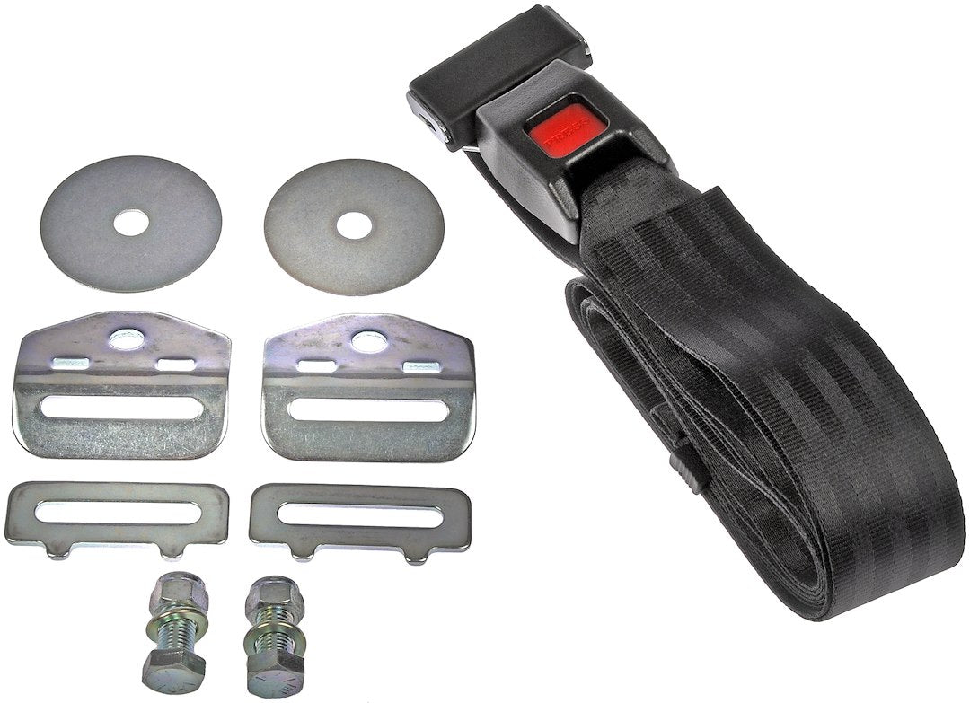 Dorman HELP! 74352 Black 90-Inch Seat Belt - image 2