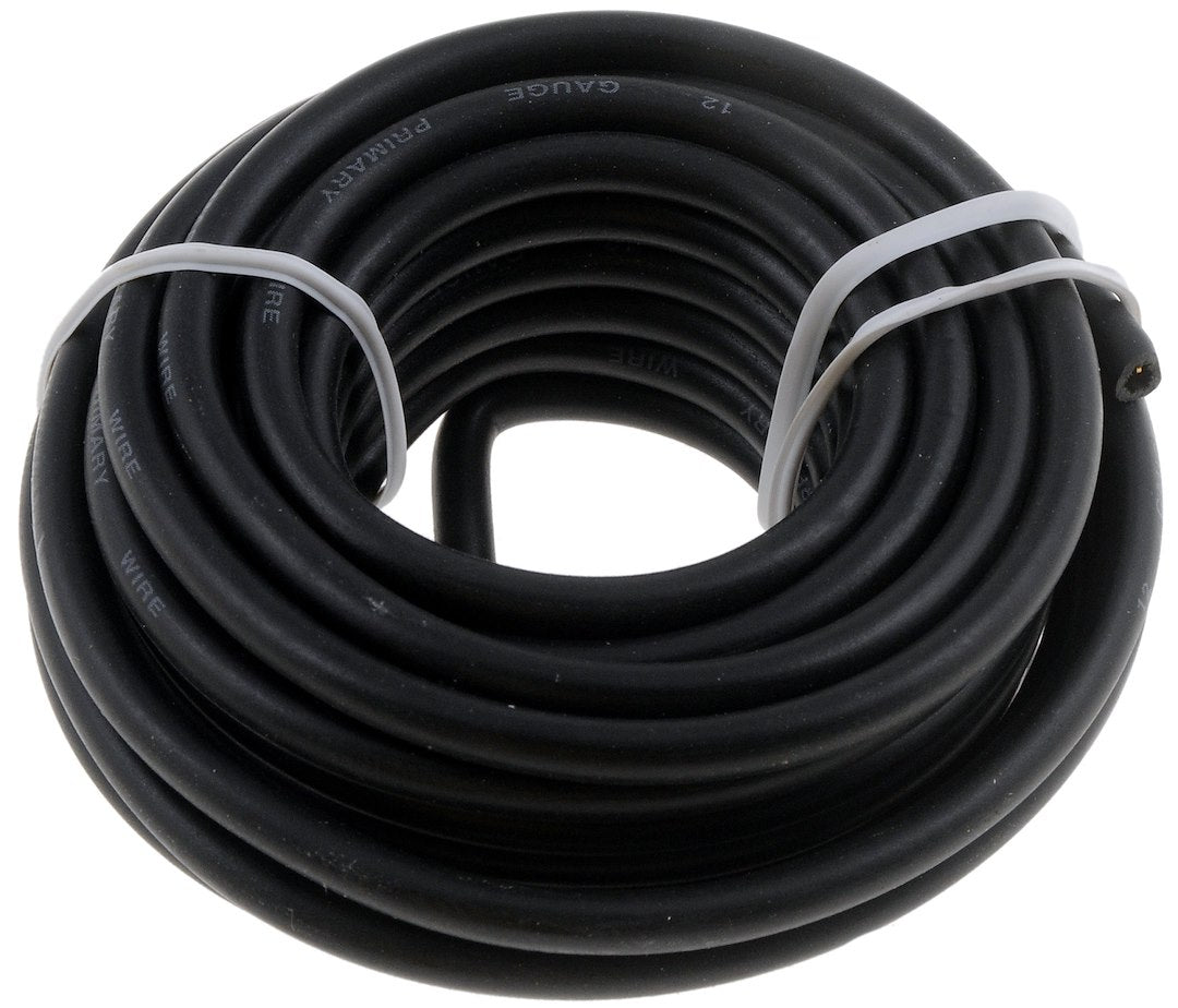 Dorman 85710 Conduct-Tite Black 12-Gauge Primary Wire, 12 Feet - image 1