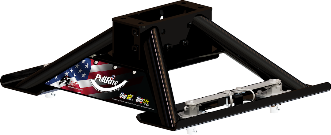 PullRite 4930 5th-Wheel Hitch Head Support - Black