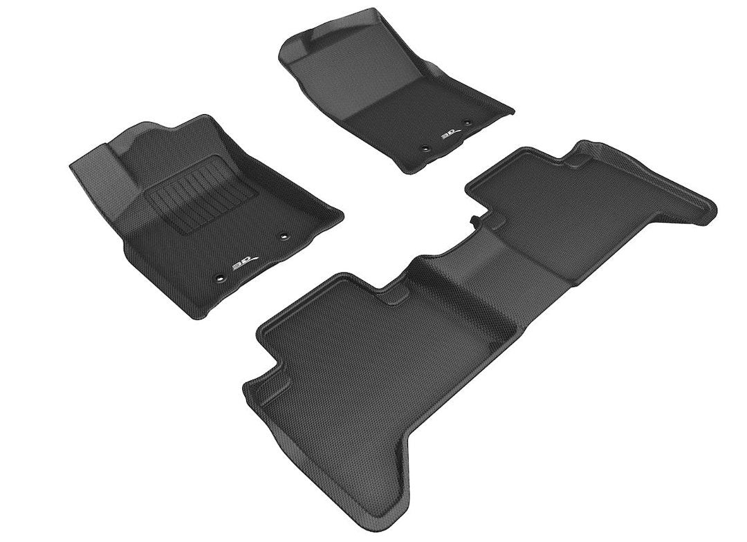 3D Mats KAGU Floor Liner Thermoplastic Rubber Of Carbon Fiber Texture L1TY25101509 - image 1