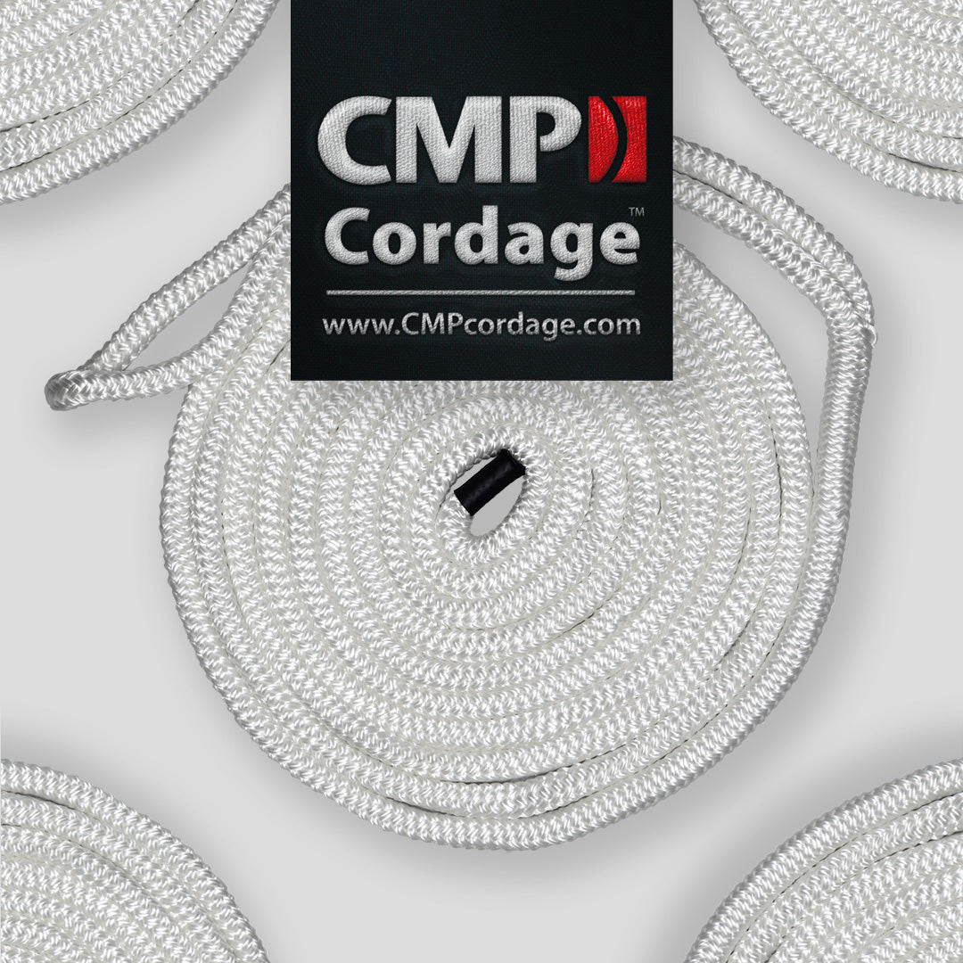 Martyr Anodes CDL3815WH White 3/8-Inch Nylon Dock Line - image 2