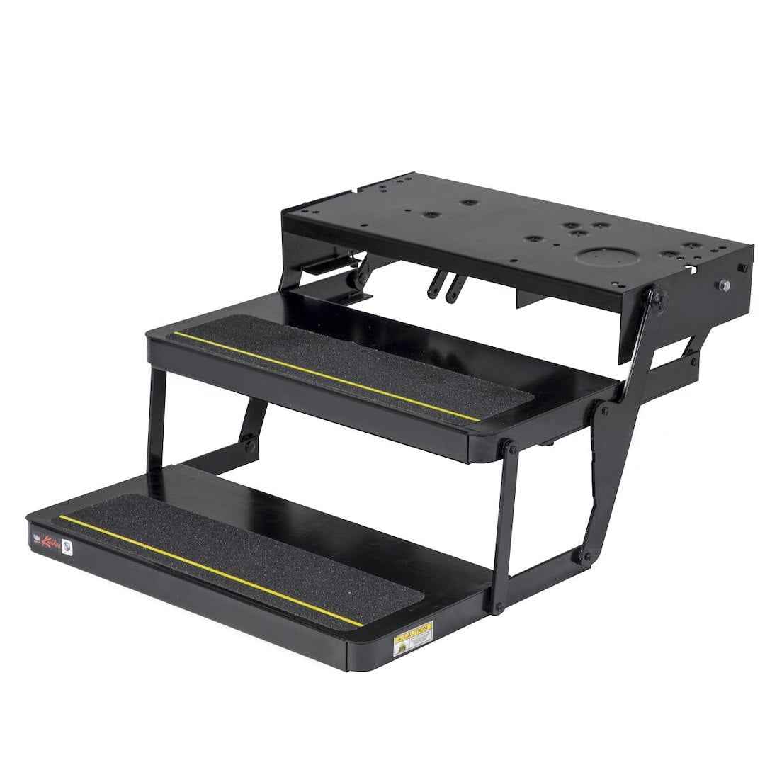 Lippert 3722618 32 Series Double Entry-Step Frame - Black