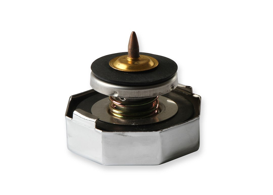 Mr. Gasket 2471s Silver Thermocap Radiator Cap, 16 PSI